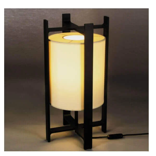 glass table lamps with a frosted surface for soft light diffusionglass table lamps with a frosted surface for soft light diffusionURBANA (LD-CROWNE-BLK) TABLE LAMP