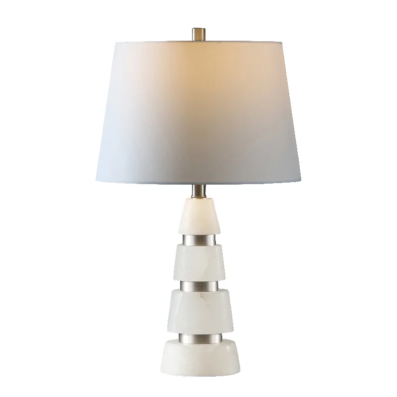 WHITE / NICKEL